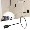 thumbnail image 3 of Accesorios para motocicletas Soporte para casco Percha para casco Negro, Negro, 3 of 5