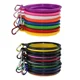 thumbnail image 2 of Cuenco plegable para perros de color sólido de 1000/350 ml, recipiente para comida, cuenco plegable para perros, plato de agua, comedero portátil para gatos y mascotas, 2 of 5