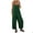 Green, variant on Jumpsuits for Women Solid Casual Spring Fall Clothes Sleeveless Loose Spaghetti Strap Overalls Jumpers with Pockets Coffee