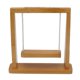 thumbnail image 2 of Mini columpio de madera 1:12, muebles de escena en miniatura, modelo de casa de muñecas, accesorio para mayores de 3 años, 2 of 9