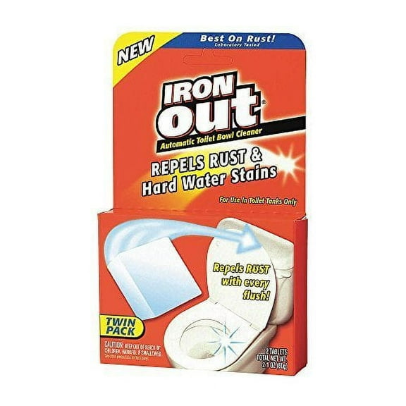 Iron Out Toilet Bowl Cleaner, 2.1 oz, PK2