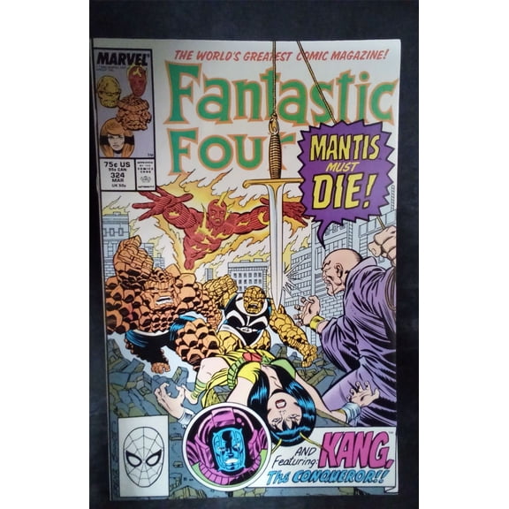 Pre-Owned Fantastic Four #324 1989 Marvel Comics Comic Book