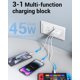 thumbnail image 2 of Bloque de carga rápida TOPADRE, 45 W, USB C, carga rápida, paquete de 2 unidades, blanco, 2 of 8