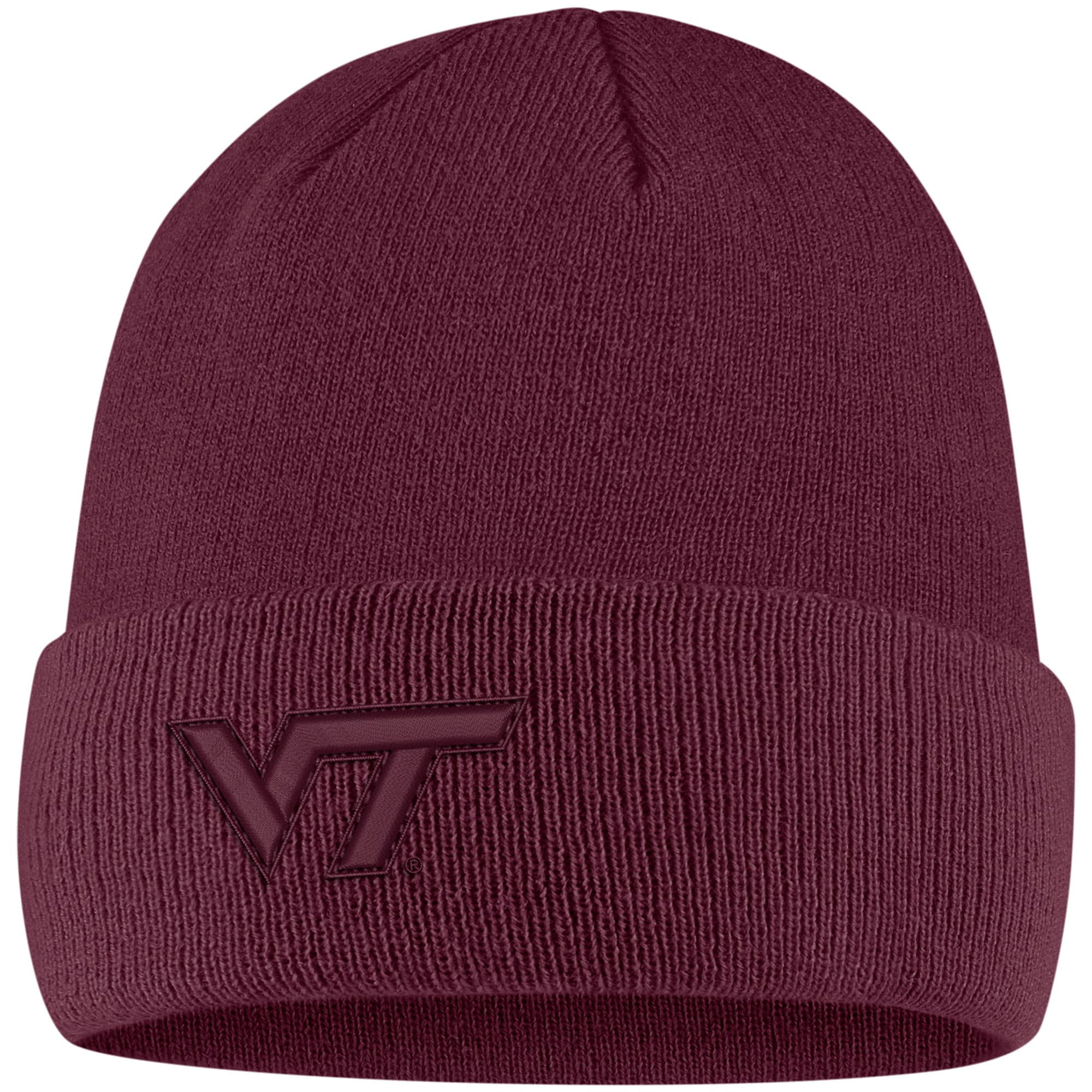 Campus Colors Adult Ultra Soft Fleece Lined Knit Beanie 