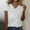 Gray, variant on Women's Short Sleeve V-Neck Tops Under $10 with Free Shipping Summer Blouse Casual Comfortable Fit Lightweight Shirt