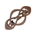 thumbnail image 2 of Hair Hairpin Cross Spring D - French Barrette Clips Flat Plastic Decorative Strong Hold Grip Barrette Hair Clips Elegant Retro Strong Hold Hair Accessories for Women, Back to Schoo Makeup Organizers, 2 of 9