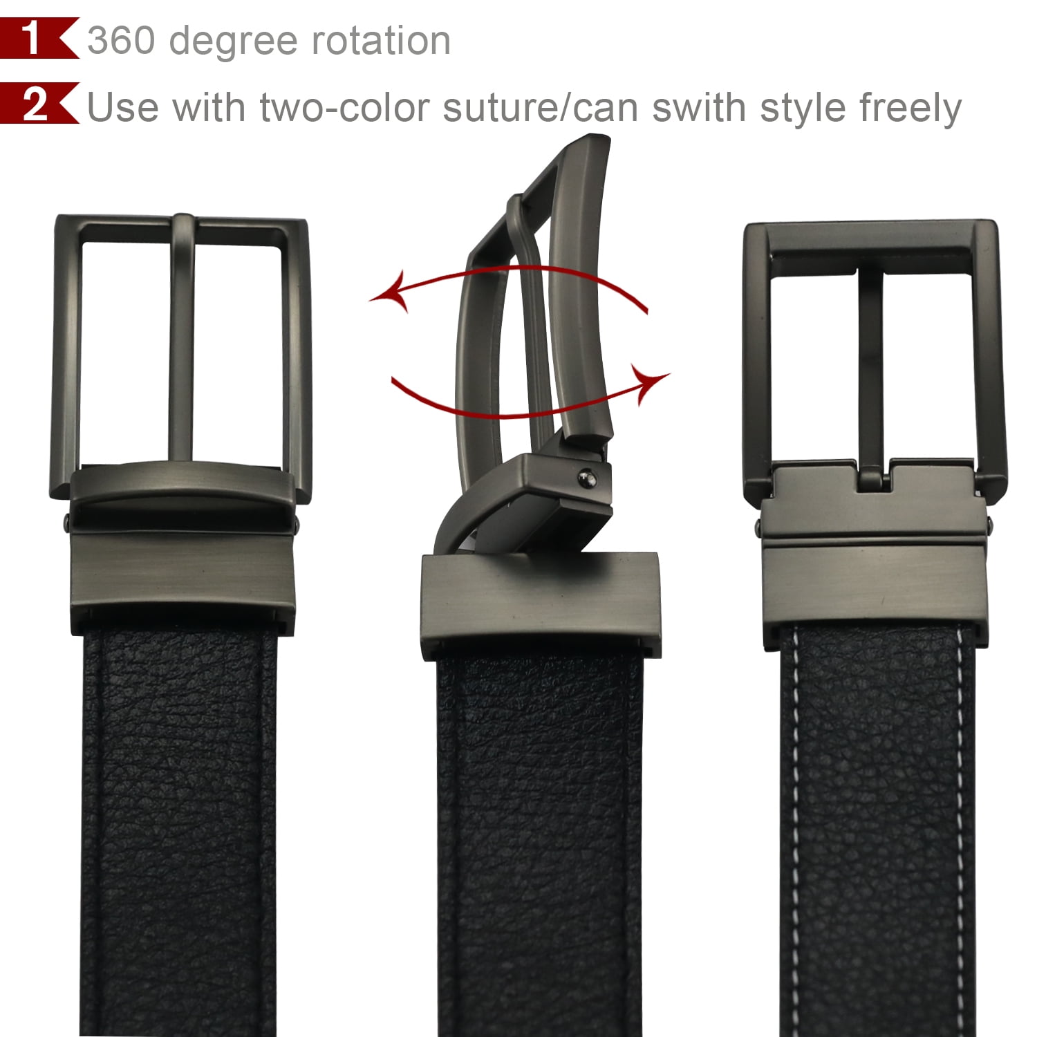 完売品/CLUBHAUS White/Black Reversible Belt 新品/CLUBHAUS