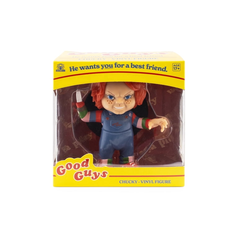 CultureFly Chucky Collectible Vinyl Figure, Officially Licensed