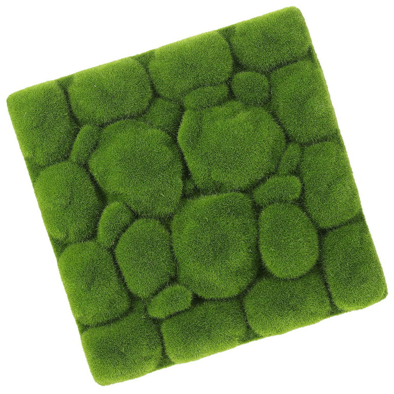Frcolor Simulated Moss Panel Backdrop Plant Decor Background Moss Wall  Panel Fake Moss Board 