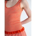 thumbnail image 4 of Free Assembly Women's and Women's Plus Ruffle Hem Knit Tank Top, Sizes XS-4X, 4 of 5