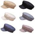 thumbnail image 3 of Casquettes de Marin en Coton et Lin, Casquettes Rétro Bretonnes, Béret de Capitaine en Coton et Lin, Casquette à Dessus Plat, Casquette de Gavroche, Chapeau de Pêcheur Unisexe, 3 of 7