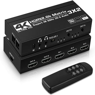 Monoprice Blackbird 4k Up and Down Converter resolutions at