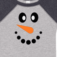thumbnail image 4 of Inktastic Cute Smiling Snowman Face with Carrot Nose Boys or Girls Baby Bodysuit, 4 of 5
