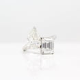 thumbnail image 6 of Kiva Jewel 1.99 Ct Emerald Cut Lab Created Diamond Ring - 14K White Gold Over Engagement Ring for Women - Classic Wedding Anniversary Ring - Gift for Her - Women's Jewelry - Timeless Design, 6 of 6