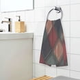 thumbnail image 3 of Yayeee 100% Cotton Hand Towels for Bathroom 16" x 28" Soft Absorbent Kitchen Towel, Red Tartan Pattern, 3 of 7