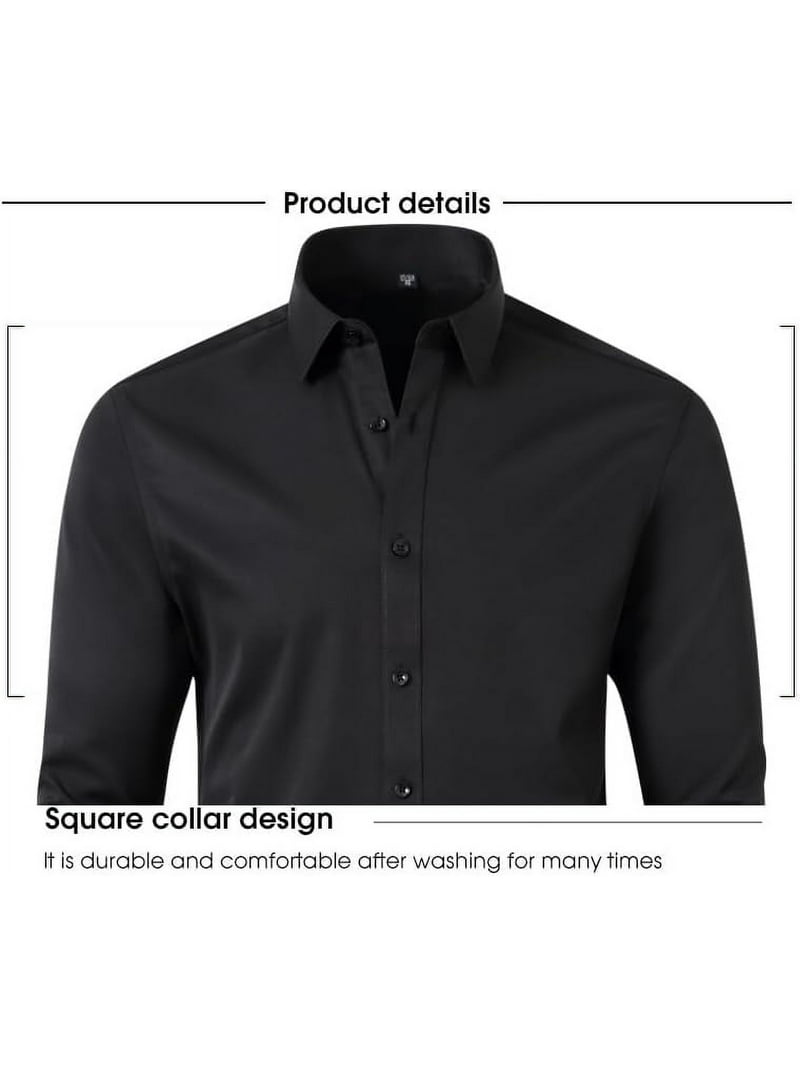 ToneTec Executive Dress Shirts, Mens Button Down Shirts with Long Sleeves -  Walmart.com