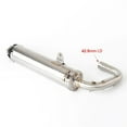 thumbnail image 3 of Motorcycle Exhaust System Muffler With Link Pipe For Yamaha For Rhino 660 YXR660F 4WD 2004-2007 Exhaust Pipe, 3 of 8