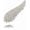 silver, variant on Angel Wings Rhinestone Brooch Pins for Women Men Punk Silver Cubic Zirconia Feather Brooches Designer Suit Lapel Pin Wedding Birthday Party Jewelry