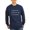 Navy, variant on CafePress - Careful Or You'll End Up In My Novel Long Sleeve D - Long Sleeve Dark T-Shirt