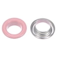 thumbnail image 4 of Unique Bargains 100PCS Grommets Eyelets 2/5 Inch (10mm) ID Hole Metal Self Backing Eyelet with Washers for Leather Pink, 4 of 7