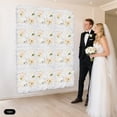 thumbnail image 2 of Artificial Flower Wall Panels, Artificial Flower Wall Backdrop, 12PCS Artificial Flower Wall Panels 30*30cm/11.81*11.81in, 2 of 10