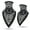 Black, variant on Neck Gaiter Face Mask Scarf Reusable Bandanas Tube UV Protection Balaclava Outdoor Sport for Men and Women