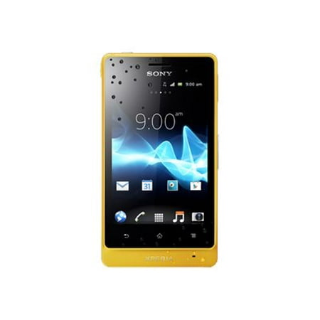 Sony Mobile Sony Xperia advance 8 GB Smartphone, 3.5" LCD480 x 320, Android 2.3 Gingerbread, 3G, Yellow