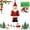 B12_Multicolor 3.94", variant on Yeuimy DIY Christmas Button Ornament Making Set with Christmas Tree Design,Fun Holiday Craft Kit with Colorful Buttons Yarn and Lanyard,Easy Creative Activity for Xmas Tree Hanging Decor