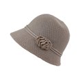 thumbnail image 5 of Wide Brim Sun Hats for Women Foldable Packable Summer Casual Beach Hat for Vacation Travel, 5 of 5