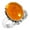 Amber, variant on 925 Sterling Silver Women Jewelry Natural Smithsonite Ring