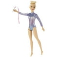 thumbnail image 5 of Barbie Rhythmic Gymnast Fashion Doll Dressed in Shimmery Leotard with Blonde Hair & Brown Eyes, 5 of 8