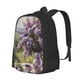 thumbnail image 1 of Balery Lilacs Teapot Scenic Painting Mochila para hombre y mujer - Tela Oxford 600D resistente - Gran capacidad, resistente al agua, ideal para la escuela, viajes y senderismo, 1 of 6