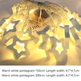 thumbnail image 7 of Tnobhg Light String LED Love Wooden Pendant Soft Warm Glow Festive Holiday Decor for Christmas Valentine's Day, 7 of 7