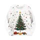 thumbnail image 4 of Sudaderas sin capucha para niños pequeños, niñas y niños, sudaderas con cuello redondo y manga larga estampadas, tops tipo pulóver con bolsillo, top de poliéster para niña, 4 of 6