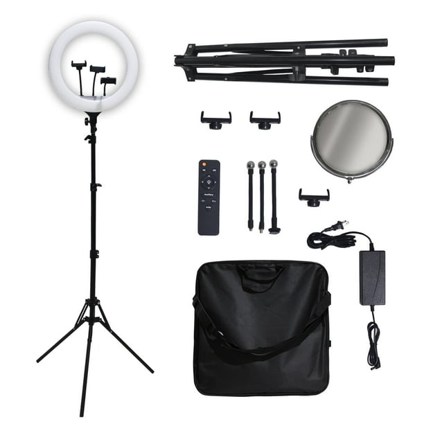 Aro de Luz LED Gran Shopping 18 Pulgadas Negro Walmart en línea