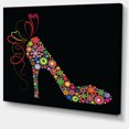 thumbnail image 3 of Design Art - Chaussure Colorée avec un Nœud, 3 of 4