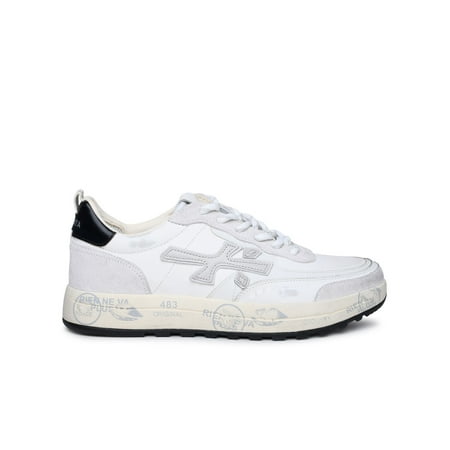 

Premiata Uomo Nous White Leather Sneakers