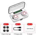 thumbnail image 1 of F9 Tws Touch Auriculares Inalámbricos 5.1 Auriculares Bluetooth 8D Bass Stereo Pendientes Impermeables Auriculares Con Micrófono Estuche De Carga Noticed EL012336-00, 1 of 2