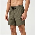 thumbnail image 5 of Rvwovn Men's Quick Dry Athletic Shorts with Zipper Pockets - Lightweight Running & Breathable Workout Shorts, 5 of 5