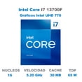 thumbnail image 3 of Procesador INTEL Core I7 13700F 5.20 Ghz 8 Core 1700 BX8071513700F Intel BX8071513700F, 3 of 4