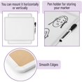 thumbnail image 3 of Magnetic Dry Erase Classroom Double Sided Personal Whiteboard for Students Teachers ETC, 3 of 5