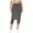Grey, variant on Womens Skirts Built In Capri Legging Pocket Knee Length Skirts Mini Tennis Skirts Elastic Waist Golf Hiking Outdoor Sports Active Wear