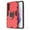 Red, variant on Heavy Duty Rugged Case for Samsung Galaxy S24 with Metal Ring Holder Kickstand, Military Grade Dual-Layers Hybrid Armor Shockproof Scratch Resistant Protective Phone Case, Navy