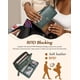 thumbnail image 5 of Cartera RFID TFKGS de piel suave para mujer, plegable, verde con teléfono, 5 of 9