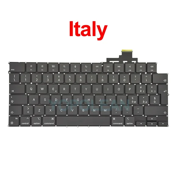 New Laptop Keyboard For MacBook Air 13.6" 15" A2681 A2941 A3113 A3114 Keyboard US UK English French German Spain EU 2022 2024 Italy