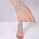 thumbnail image 4 of Pulseras para mujer, regalos para mujer, pulseras de cristal de colores para mujer, pulseras florales nupciales, brazaletes, pulsera ancha E, 4 of 4