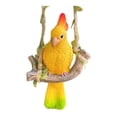 thumbnail image 1 of Estatua de loro colgante, escultura de jardín, creativa, resistente, práctica, figura para exteriores para el jardín del hogar, 1 of 8