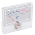 thumbnail image 3 of Audio Equipment Tool Power Amplifier Header, with Pointer Dial VU Meter Header, P-55 for Recording Studio Car Audio Transform DIY Home Audio, 3 of 7