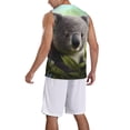 thumbnail image 2 of Pofeuu Daisy Koala Print Basketball Jersey, Shirts for Men Youth Basketball Jersey Crew Neck-Medium, 2 of 6
