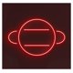 thumbnail image 1 of Letrero De Neón LED Planet Saturno Anillado, Luz Para Habitación Infantil, Espacio, Escaparate, , Entrada Comercial, 40cm, 1 of 2